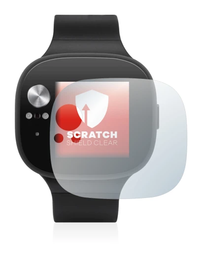 Image de l'appareil ASUS Vivowatch BP avec une grande variété de protections d'écran.