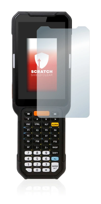 Image de l'appareil Point Mobile PM451 avec une grande variété de protections d'écran.