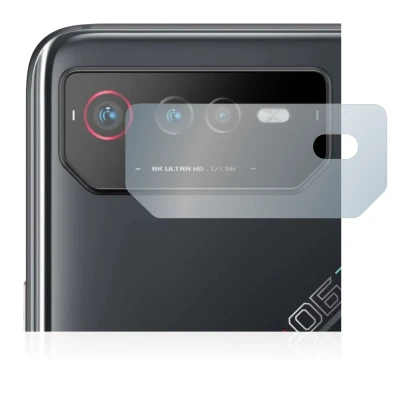 Image de l'appareil ASUS ROG Phone 6 (Caméra UNIQUEMENT) avec une grande variété de protections d'écran.