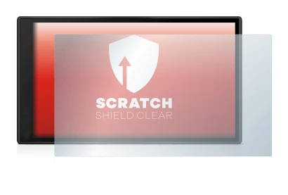 Image de l'appareil Garmin DriveSmart 66 avec une grande variété de protections d'écran.