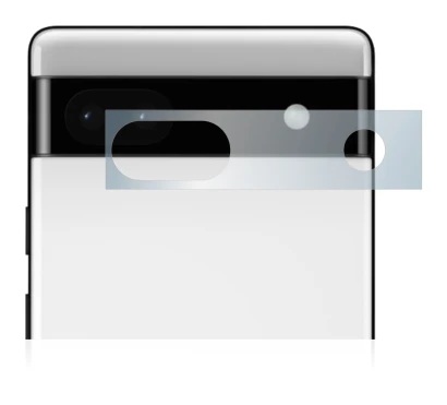 Image de l'appareil Google Pixel 6a (Caméra UNIQUEMENT) avec une grande variété de protections d'écran.