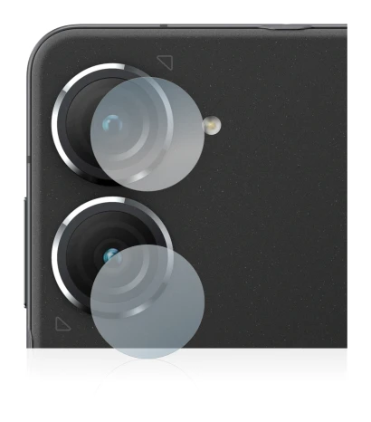 Image de l'appareil ASUS ZenFone 9 (Caméra UNIQUEMENT) avec une grande variété de protections d'écran.