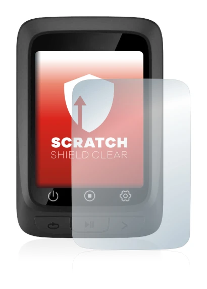 Image de l'appareil CooSpo BC107 avec une grande variété de protections d'écran.