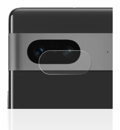 Image de l'appareil Google Pixel 7 (Caméra UNIQUEMENT) avec une grande variété de protections d'écran.