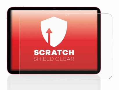 Image de l'appareil Apple iPad 10.9" WiFi 2022 (10ème Gen.) avec une grande variété de protections d'écran.