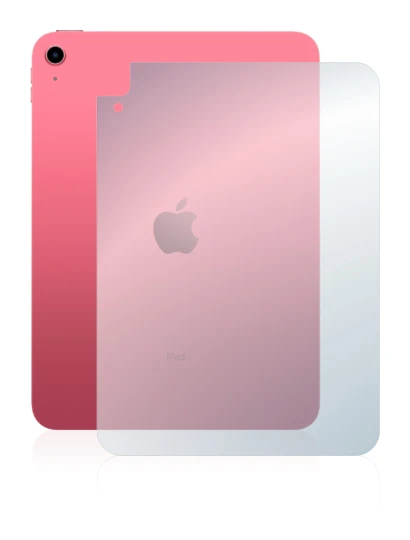 Image de l'appareil Apple iPad 10.9" WiFi 2022 (Arrière, 10ème Gen.) avec une grande variété de protections d'écran.