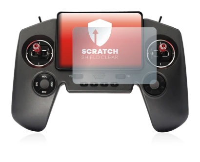 Image de l'appareil FrSky Twin Lite avec une grande variété de protections d'écran.