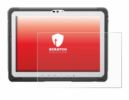 Image de l'appareil Panasonic Toughbook FZ-A3 avec une grande variété de protections d'écran.