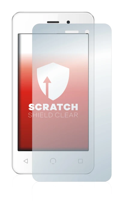Image de l'appareil NUU Mobile A1 avec une grande variété de protections d'écran.