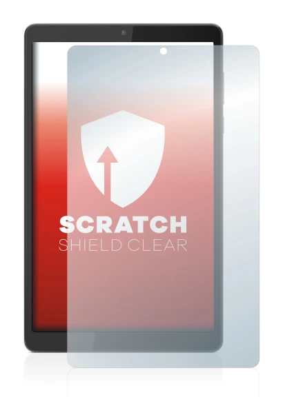 Image de l'appareil Lenovo Tab M8 (4ème Gen.) avec une grande variété de protections d'écran.