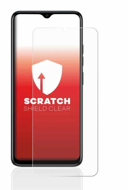 Image de l'appareil Tecno Spark Go 2023 avec une grande variété de protections d'écran.