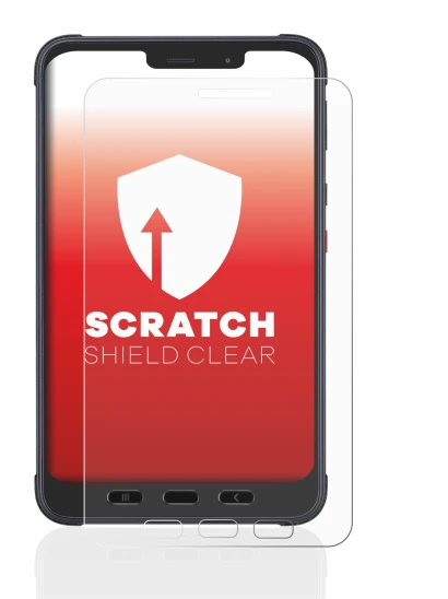 Image de l'appareil Samsung Galaxy Tab Active 3 Enterprise Edition LTE avec une grande variété de protections d'écran.