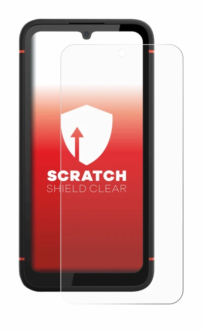 Image de l'appareil Gigaset GX4 avec une grande variété de protections d'écran.