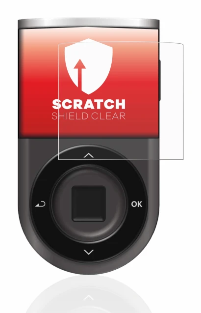 Image de l'appareil D’CENT Biometric Wallet avec une grande variété de protections d'écran.