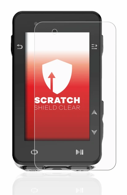 Image de l'appareil iGPSPORT iGS630 avec une grande variété de protections d'écran.