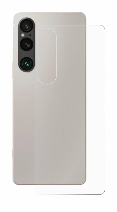Image de l'appareil Sony Xperia 1 V (Arrière) avec une grande variété de protections d'écran.