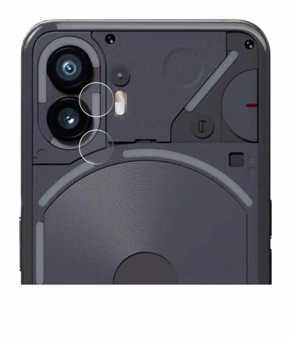 Image de l'appareil Nothing Phone (2) (Caméra UNIQUEMENT) avec une grande variété de protections d'écran.