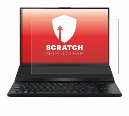 Image de l'appareil ASUS ROG Zephyrus Duo 16 2023 avec une grande variété de protections d'écran.