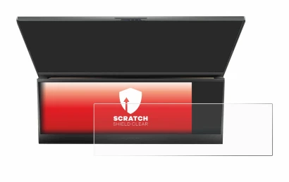 Image de l'appareil ASUS ROG Zephyrus Duo 16 2023 (Touch Bar UNIQUEMENT) avec une grande variété de protections d'écran.