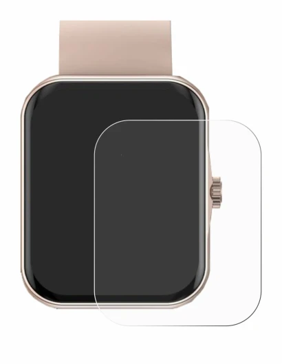 Image de l'appareil Mutoy Smartwatch 1.83" avec une grande variété de protections d'écran.