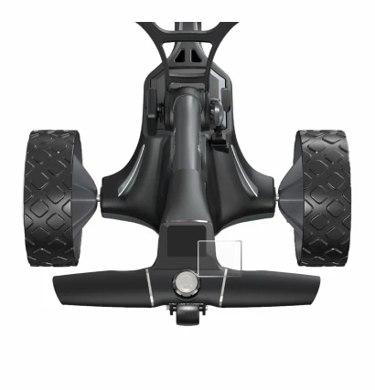 Image de l'appareil Motocaddy M7 GPS Electric Trolley avec une grande variété de protections d'écran.