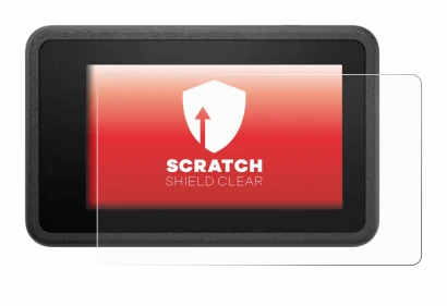 Image de l'appareil DJI Osmo Action 4 avec une grande variété de protections d'écran.