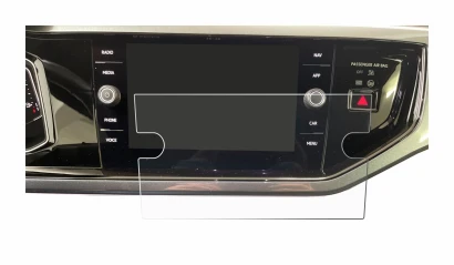 Image de l'appareil Volkswagen Polo VI Ready 2 Discover 8" avec une grande variété de protections d'écran.