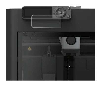 Image de l'appareil Bambu Lab P1S 3D Printer avec une grande variété de protections d'écran.