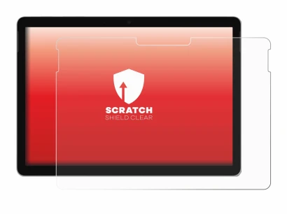 Image de l'appareil Microsoft Surface Go 4 avec une grande variété de protections d'écran.