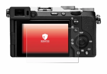 Image de l'appareil Sony Alpha 7C II (ILCE-7CM2) avec une grande variété de protections d'écran.