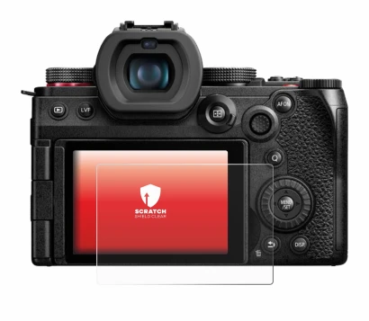 Image de l'appareil Panasonic Lumix DC-G9 II avec une grande variété de protections d'écran.