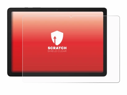 Image de l'appareil Samsung Galaxy Tab A9 Plus 5G avec une grande variété de protections d'écran.