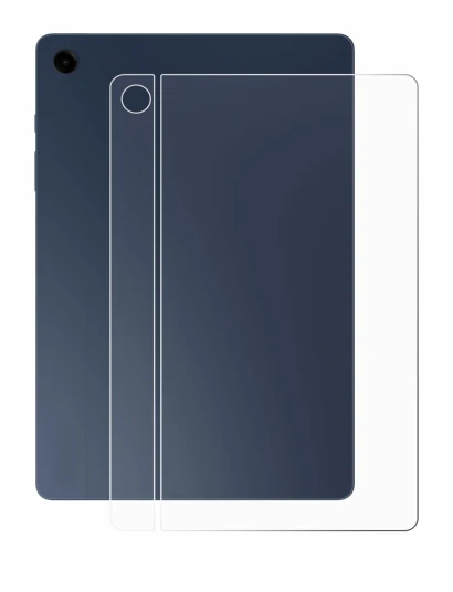 Image de l'appareil Samsung Galaxy Tab A9 Plus 5G (Arrière) avec une grande variété de protections d'écran.