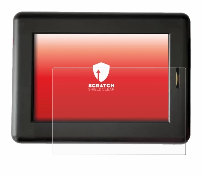 Image de l'appareil XC Tracer Maxx II avec une grande variété de protections d'écran.