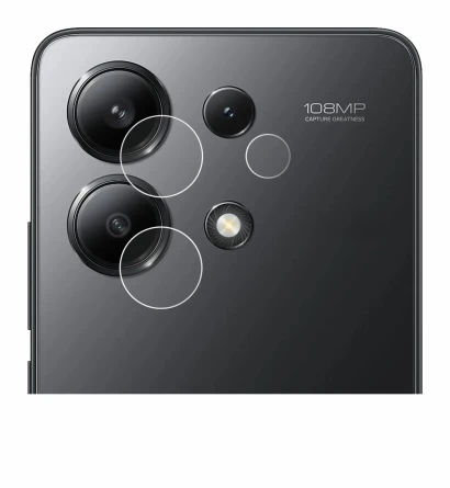 Image de l'appareil Xiaomi Redmi Note 13 (Caméra UNIQUEMENT) avec une grande variété de protections d'écran.