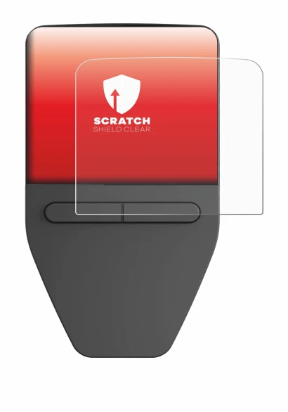 Image de l'appareil Trezor Safe 3 avec une grande variété de protections d'écran.