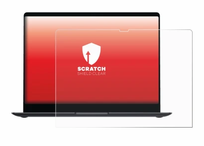 Image de l'appareil Samsung Galaxy Book4 Pro 16" avec une grande variété de protections d'écran.