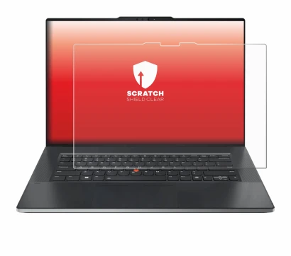 Image de l'appareil Lenovo ThinkPad Z13 Gen 2 avec une grande variété de protections d'écran.