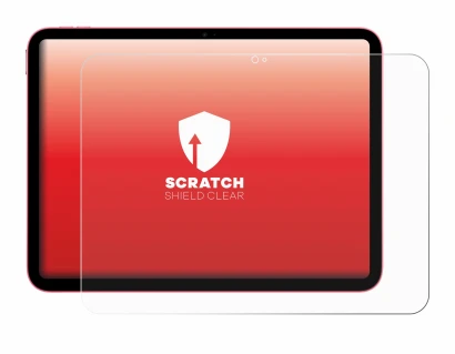 Image de l'appareil Apple iPad 10.9" 2022 (10ème Gen.) avec une grande variété de protections d'écran.