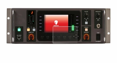Image de l'appareil Behringer X32 Rack avec une grande variété de protections d'écran.