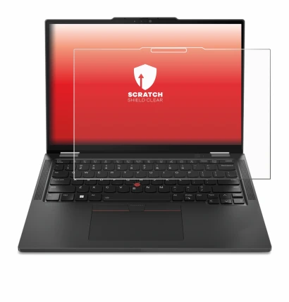 Image de l'appareil Lenovo ThinkPad X13 2-in-1 Gen 5 avec une grande variété de protections d'écran.