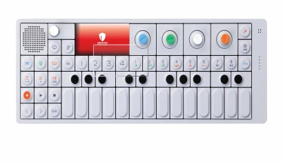 Image de l'appareil Teenage Engineering OP-1 Sampler & Controller avec une grande variété de protections d'écran.