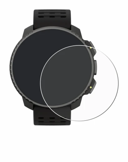 Image de l'appareil Suunto Vertical Solar avec une grande variété de protections d'écran.