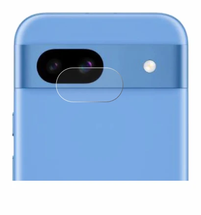 Image de l'appareil Google Pixel 8a (Caméra UNIQUEMENT) avec une grande variété de protections d'écran.