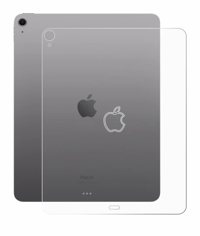Image de l'appareil Apple iPad Air 13" M2 WiFi 2024 (Arrière) avec une grande variété de protections d'écran.
