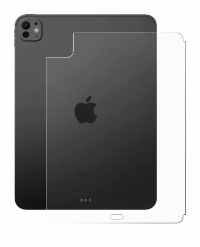 Image de l'appareil Apple iPad Pro 11" 2024 (Arrière) avec une grande variété de protections d'écran.