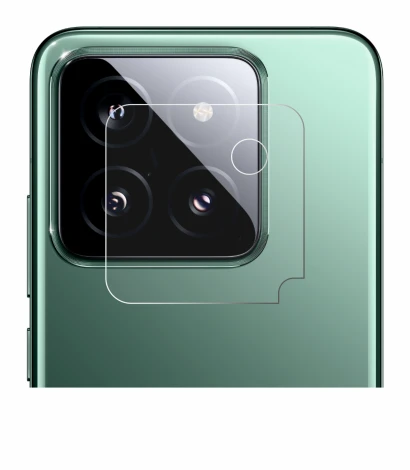 Image de l'appareil Xiaomi 14 (Caméra UNIQUEMENT) avec une grande variété de protections d'écran.