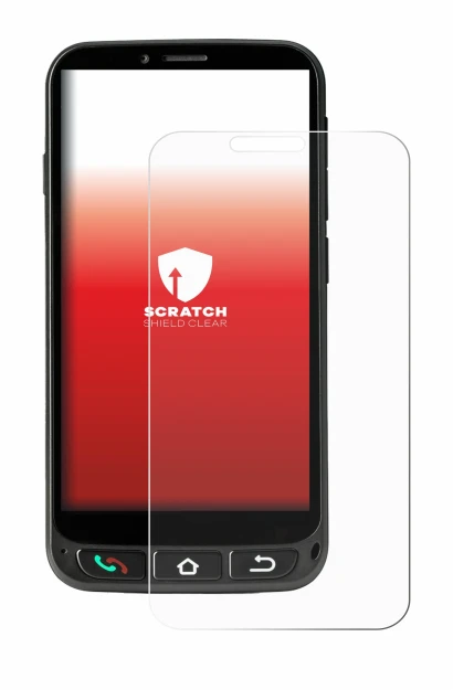 Image de l'appareil SPC Zeus 4G Pro avec une grande variété de protections d'écran.