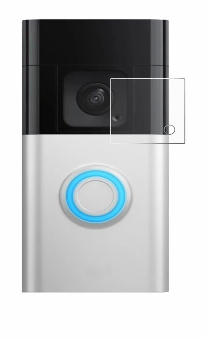 Image de l'appareil Ring Battery Video Doorbell Pro avec une grande variété de protections d'écran.