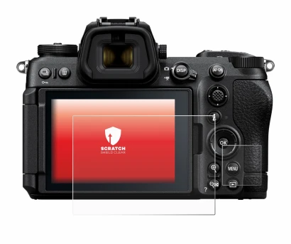 Image de l'appareil Nikon Z6 III avec une grande variété de protections d'écran.